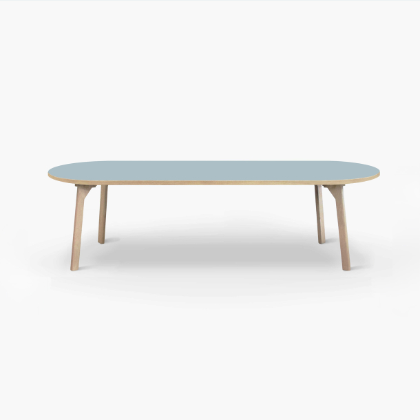 Domusnord Room Oval Dining Table 240 x 110 cm in 19 colors