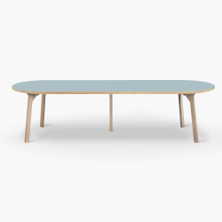 Domusnord Room Oval Dining Table 300 x 110 cm in 19 colors