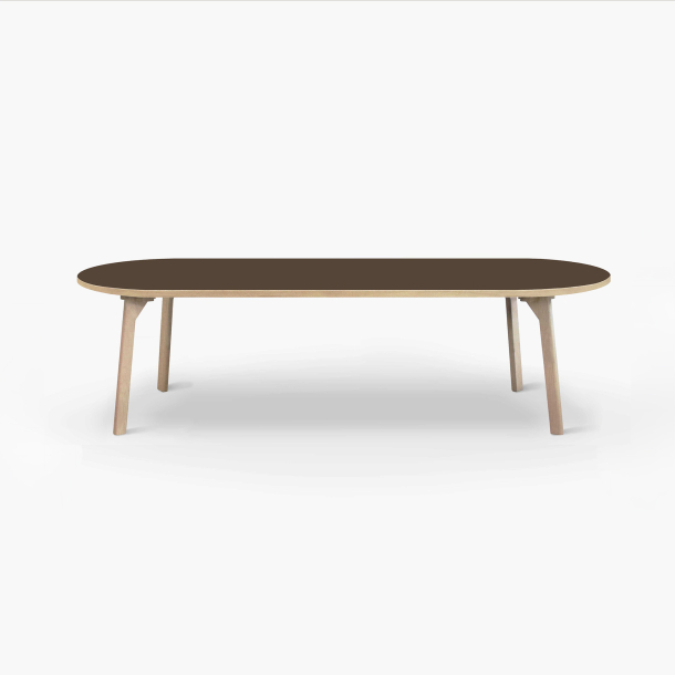 Domusnord Room Oval Dining Table 240 x 110 cm in 19 colors