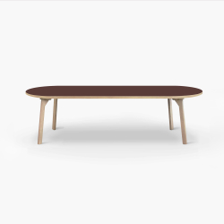 Domusnord Room Oval Dining Table 240 x 110 cm in 19 colors
