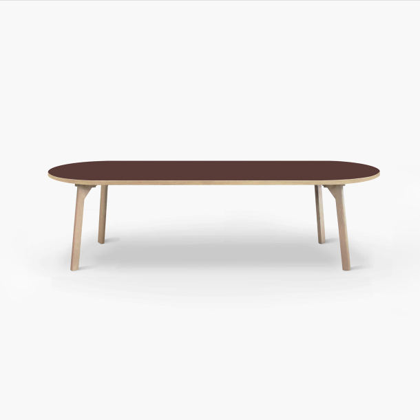 Domusnord Room Oval Dining Table 240 x 110 cm in 19 colors