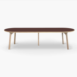 Domusnord Room Oval Dining Table 300 x 110 cm in 19 colors