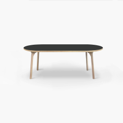 Domusnord Room Oval Dining Table 180 x 110 cm in 19 colors