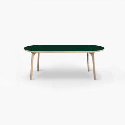 Domusnord Room Oval Dining Table 180 x 110 cm in 19 colors