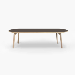Domusnord Room Oval Dining Table 240 x 110 cm in 19 colors