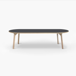 Domusnord Room Oval Dining Table 240 x 110 cm in 19 colors