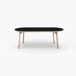 Domusnord Room Oval Dining Table 180 x 110 cm in 19 colors