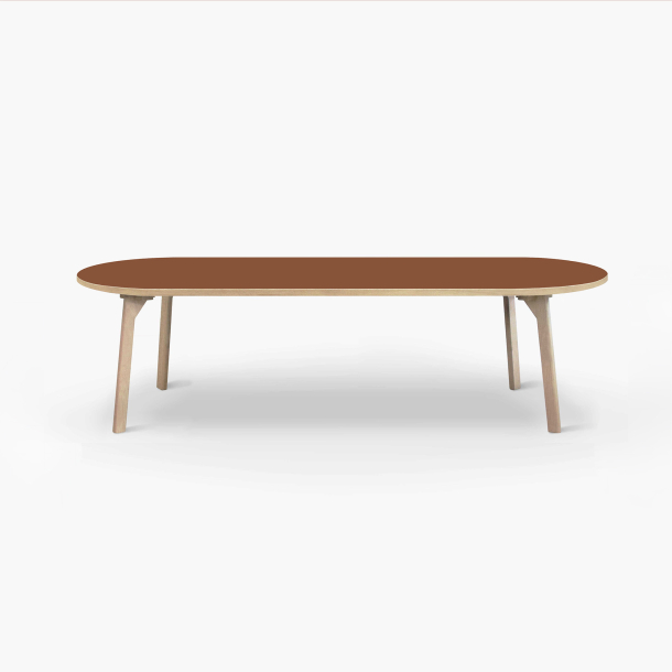 Domusnord Room Oval Dining Table 240 x 110 cm in 19 colors