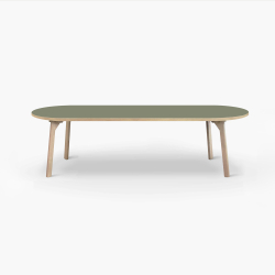 Domusnord Room Oval Dining Table 240 x 110 cm in 19 colors
