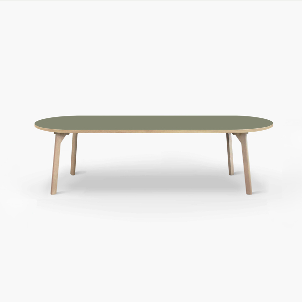 Domusnord Room Oval Dining Table 240 x 110 cm in 19 colors