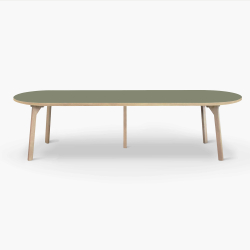 Domusnord Room Oval Dining Table 300 x 110 cm in 19 colors
