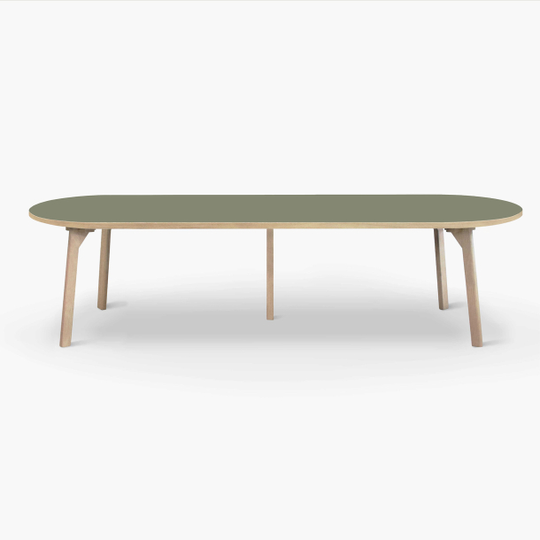 Domusnord Room Oval Dining Table 300 x 110 cm in 19 colors