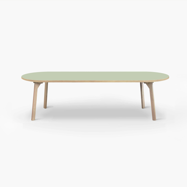 Domusnord Room Oval Dining Table 240 x 110 cm in 19 colors