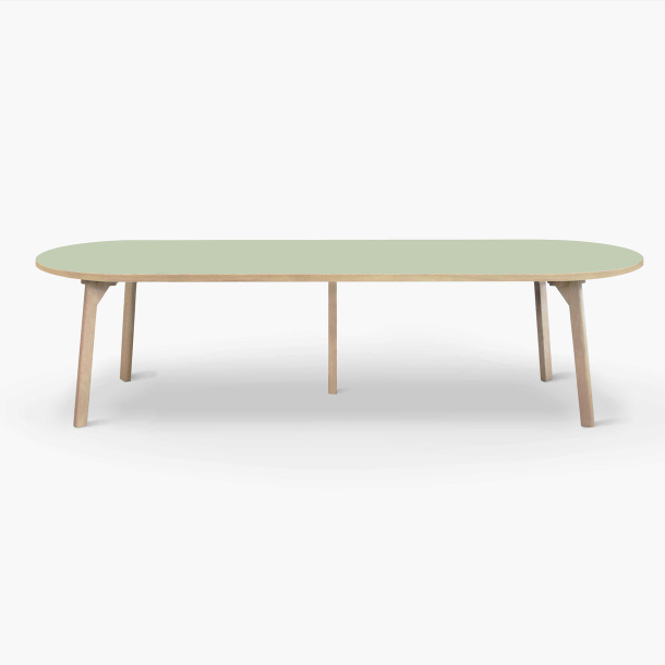 Domusnord Room Oval Dining Table 300 x 110 cm in 19 colors