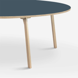 Domusnord Room Oval Dining Table 180 x 110 cm in 19 colors