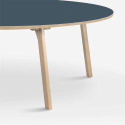Domusnord Room Oval Dining Table 240 x 110 cm in 19 colors
