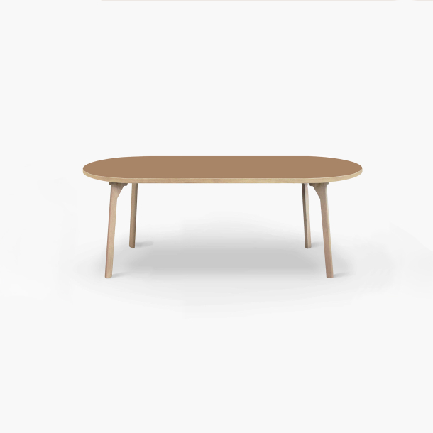 Domusnord Room Oval Dining Table 180 x 110 cm in 19 colors