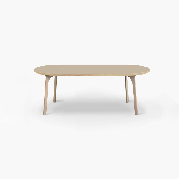 Domusnord Room Oval Dining Table 180 x 110 cm in 19 colors
