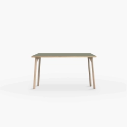 Domusnord Room Linoleum Desk in Oak 120 x 60 cm in 19 colors