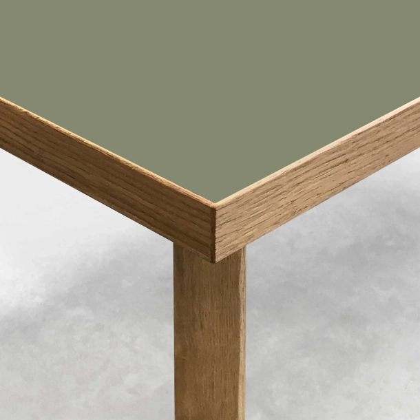 Domusnord Room Linoleum Desk in Oak 120 x 60 cm in 19 colors