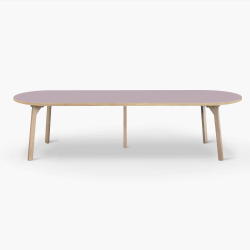 Domusnord Room Oval Dining Table 300 x 110 cm in 19 colors
