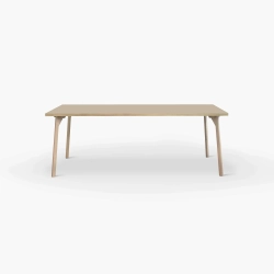 Domusnord Room Linoleum Dining Table in Oak 200 x 90 cm in 19 colors