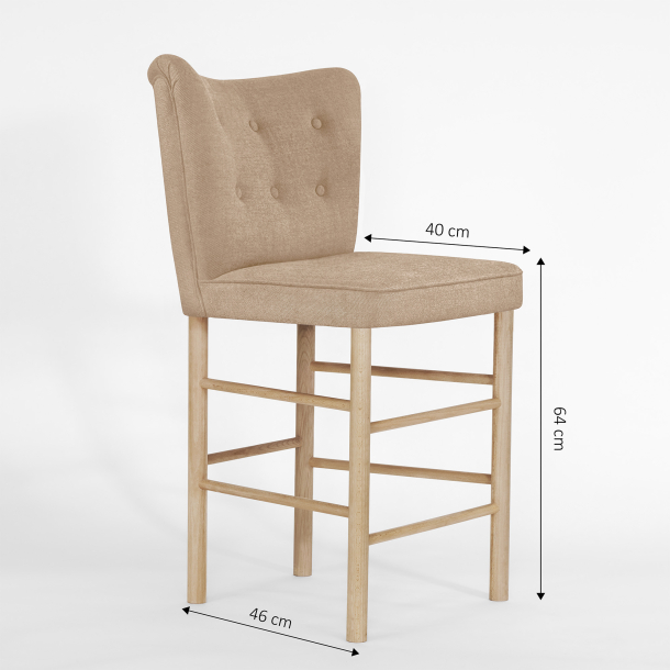 Domusnord Take a Break Barstol - Camel Brown - brun