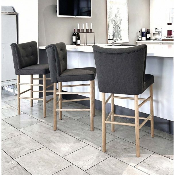 Domusnord Take a Break Barchair - Thunder Grey - dark grey