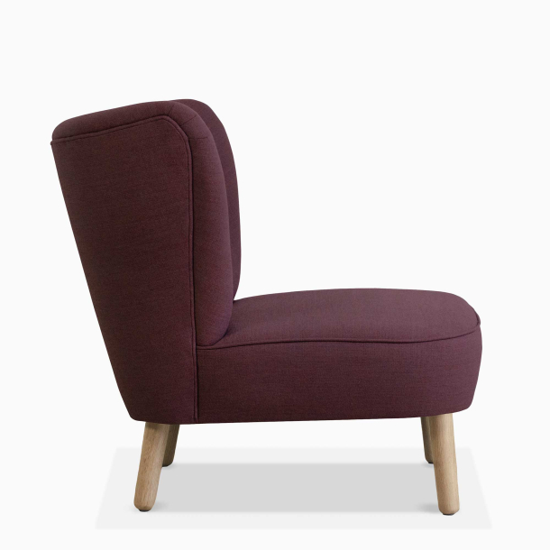 Domusnord Take a Break Lounge Chair lnestol  Dark Heather - bordeaux rd