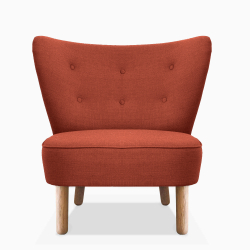 Domusnord Take a Break Lounge Chair lnestol  Earth Red - jord rd