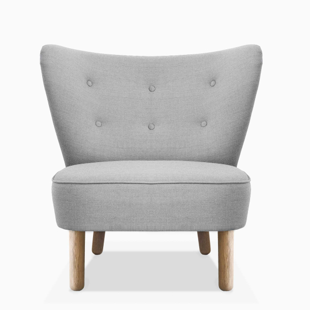 Domusnord Take a Break Lounge Chair lænestol – Misty Grey - lys grå