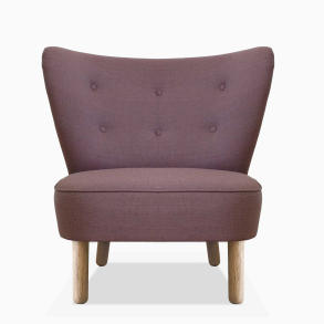 Domusnord Take a Break Loungestoel  Crispy Rose  Rozerood