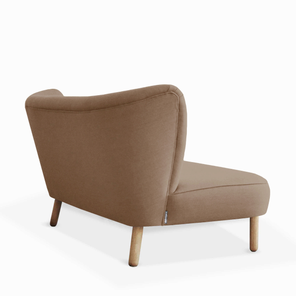 Domusnord Take a Break groe zweisitzige Lounge-Sofa  Camel Brown  Hellbraun