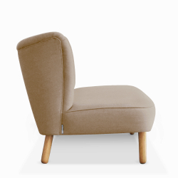 Domusnord Take a Break stor to personers lounge sofa - Camel Brown - lys brun