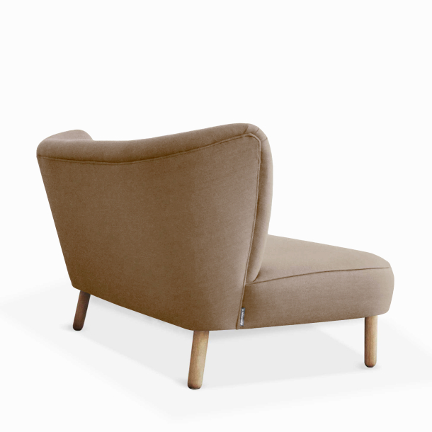 Domusnord Take a Break stor to personers lounge sofa - Camel Brown - lys brun
