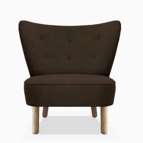 Domusnord Take a Break Lounge Chair lnestol  Chocolate Brown - brun