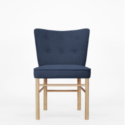 Domusnord Take a Break Dining Chair - Royal Blue - blue