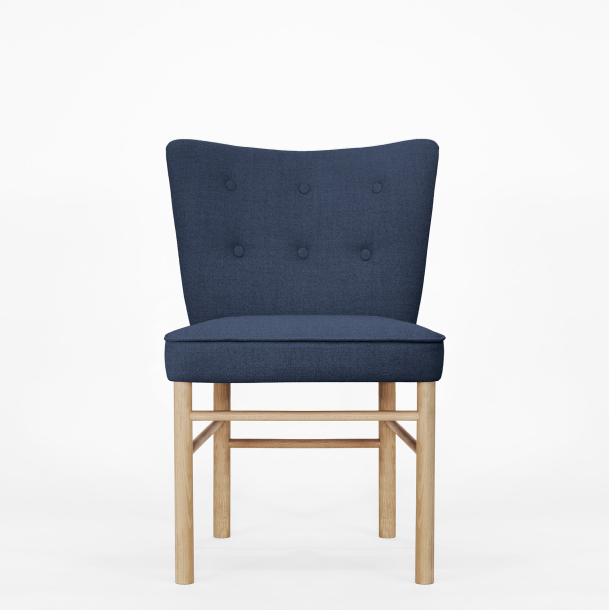 Domusnord Take a Break Spisebordsstol eg - Royal Blue - bl