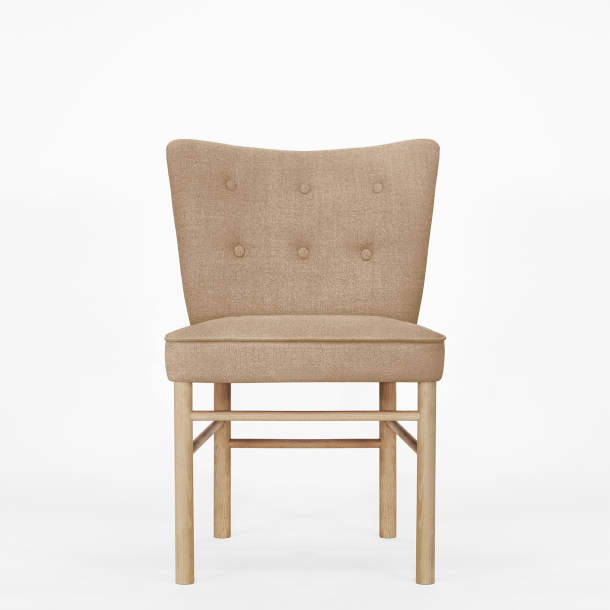 Domusnord Take a Break Spisebordsstol eg - Camel Brown - lys brun