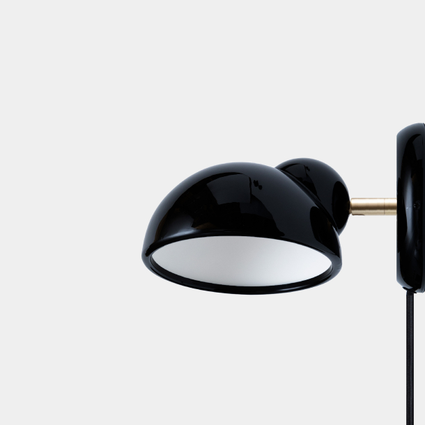 Domusnord Bubble Lamp Vglampe sort blank