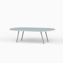 Domusnord LV Lounge Table  sofabord med linoleum i krydsfinr  large
