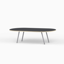 Domusnord LV Lounge Table  sofabord med linoleum i krydsfinr  large