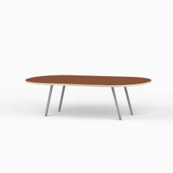 Domusnord LV Lounge Table  sofabord med linoleum i krydsfinr  large