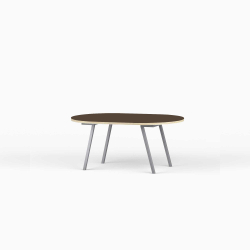 Domusnord LV Lounge Table  sofabord med linoleum i krydsfinr  small