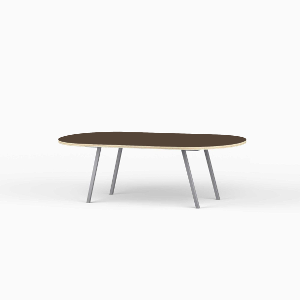 Domusnord LV Lounge Table with linoleum and plywood birch - Medium