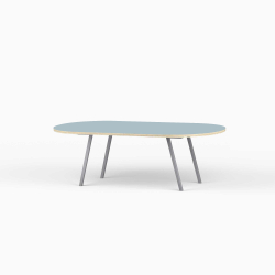 Domusnord LV Lounge Table with linoleum and plywood birch - Medium
