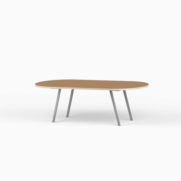 Domusnord LV Lounge Table with linoleum and plywood birch - Medium