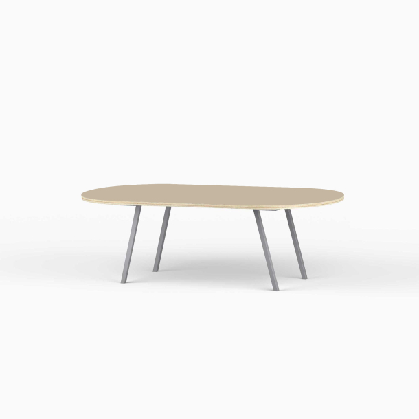 Domusnord LV Lounge Table with linoleum and plywood birch - Medium