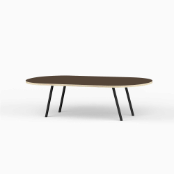 Domusnord LV Lounge Table  sofabord med linoleum i krydsfinr  large