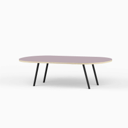 Domusnord LV Lounge Table  sofabord med linoleum i krydsfinr  large